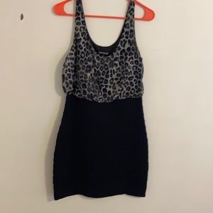 Express Snakeskin Dress